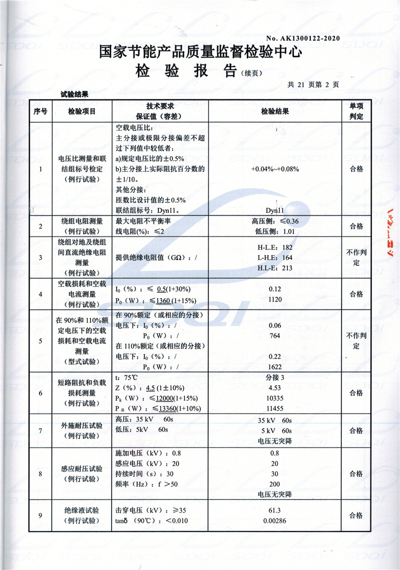 高低压试验报告-S11-1250新河新河新河油浸式变压器-2.jpg